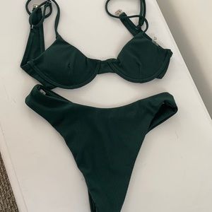 Zaful green bikini